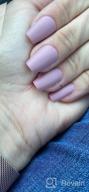 img 1 attached to Burgundy Matte Coffin Press On Nails - 100Pc Set For Elegant Manicure review by Weng Ercoli