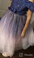 img 1 attached to Sparkling Rainbow Tutu Pageant Dress for Girls - Ages 2-10 Years review by Jill Berg