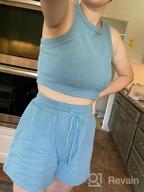 img 1 attached to Stay Comfy And Stylish With Lingswallow 2 Piece Women'S Lounge Set review by Rene Putman
