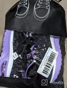 img 6 attached to RomenSi Lightweight Breathable Athletic Sneakers for Girls - Perfect for Sports