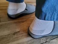 img 1 attached to 👟 Upgraded Grey Orthotic Slippers with Arch Support for Men and Women, Orthopedic House Slipper for Plantar Fasciitis and Flat Feet - V.Step review by Stephen Burgstaller