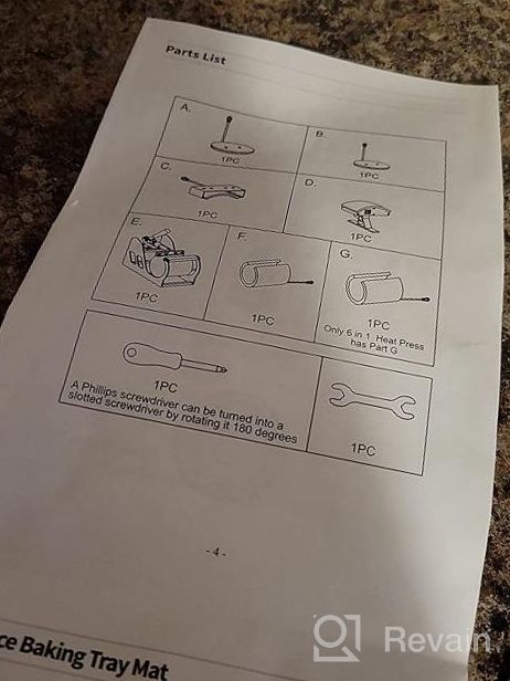 img 1 attached to F2C Heat Press Combo 5 In 1 Heat Press Machine, Digital Multifunctional Sublimation Heat Transfer Machine Swing Away 360 Degree Rotation For T Shirts, Mug, Hat, Plate, Cap, Pattern Printing, 12"X15 review by John Fenton