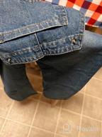 img 1 attached to Digirlsor Kids Girls Dark Blue Adjustable Strap 👧 Long Jeans Jumpsuit Suspender Denim Bib Overalls, 3-12 Years review by Wendy Lee