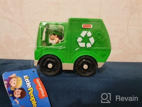 img 12 attached to Бульдозер Fisher-Price Little People с фигуркой GGT33, Вертолет