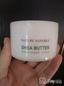 img 8 attached to NATURE REPUBLIC Shea Butter Moist Steam Cream Moisturizing Steam Cream for Face, 100 ml, 175 g