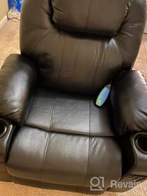 img 7 attached to Electric Power Lift Recliner Chair W/ Massage, Heat & Side Pocket - Perfect For Elderly | CDCASA Gray Coffee
