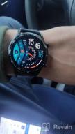 img 1 attached to HUAWEI Watch GT 2 (42mm) - AMOLED Display, 1 🕰️ Week Battery, GPS, Heart Rate Monitor, Night Black (International Model, No Warranty) review by Alvin Siah ᠌