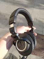 img 2 attached to Black Audio-Technica ATH-M50X Professional Grade Studio Monitor Headphones with Detachable Cable - Critically Acclaimed review by Gagaan Pahal ᠌