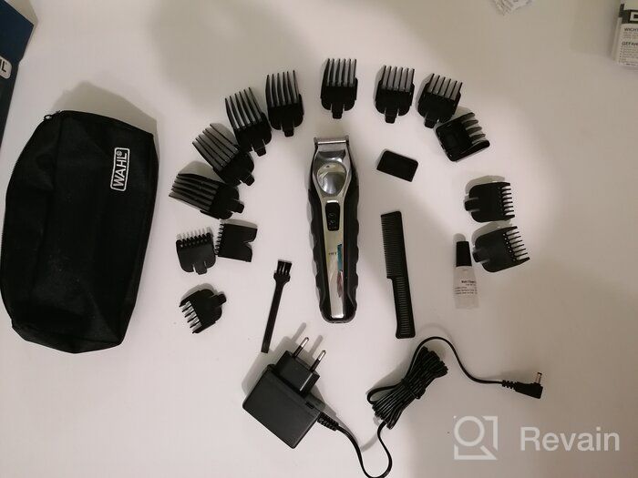 img 1 attached to Wahl Lithium Ion Total Beard Trimmer with 13 Guide Combs for Effortless Grooming – Model 9888 review by Agata Burzyska