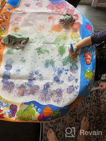 img 8 attached to Волшебный водный коврик для детей - образовательная игрушка для рисования и письма для возраста от 2 до 7 лет - идеальный подарок для малышей.