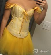 img 1 attached to Women'S Princess Corset Top With Rushed Sleeves By BSLingerie®: Enhance Your Costume Look! review by Michael Ringgold