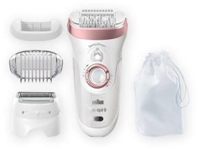 img 1 attached to 🧖 Braun 9-720 Silk-epil 9 SensoSmart Epilator - Complete Hair Removal Solution in White