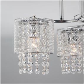 img 2 attached to Chandelier Eurosvet Bonnie 30137, E27, 180 W, number of lamps: 3 pcs., color: chrome