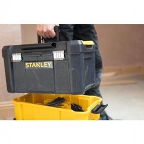 img 2 attached to Trolley box STANLEY STST1-80151 Essential Rolling Workshop, 63x46x28.5 cm, 18"" , black