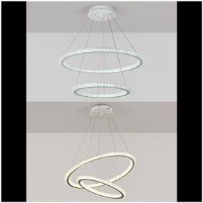 img 1 attached to Люстра светодиодная Natali Kovaltseva LED LAMPS 81292, 200 Вт, цвет арматуры: белый, цвет плафона: белый