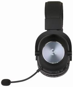 img 2 attached to 🎧 Enhanced Logitech G PRO X Lightspeed Wireless Gaming Headset in Sleek Black Finish