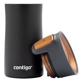 img 1 attached to Thermal mug Contigo Pinnacle 300ml Black-Brown 2095405