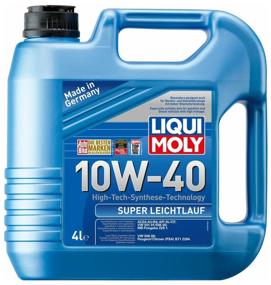 img 1 attached to Semi-synthetic engine oil LIQUI MOLY MoS2 Leichtlauf 10W-40, 4 l