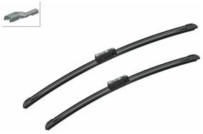 img 1 attached to Frameless wiper blade Bosch Aerotwin AR728S 550 mm / 475 mm, 2 pcs.