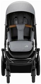 img 2 attached to 👶 Britax Roemer Smile 3 Universal Stroller, 2 in 1 Deluxe Edition (1 box), Frost Grey