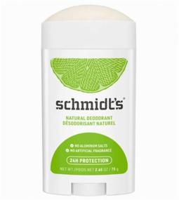 img 2 attached to 🍃 Schmidt's Bergamot and Lime Deodorant Stick: Long-lasting Freshness in 50ml/75g Size