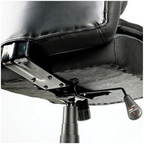 img 1 attached to Computer chair Helmi HL-ES05 Springs for executive, upholstery: imitation leather, color: black
