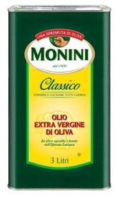 img 1 attached to Olive oil Monini Classico Extra Virgin unrefined premium quality first cold pressed Extra Virgin, 3 l