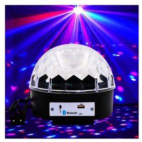 img 2 attached to Disco ball LED magic Ball Musical with bluetooth remote control and flash drive / Disco ball projector / Disco ball lamp light music