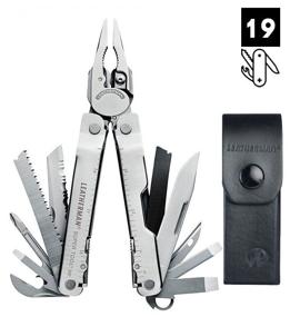 img 2 attached to Мультитул пассатижи LEATHERMAN Super tool (831183) с чехлом серебристый