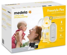 img 2 attached to Электрический молокоотсос Medela Freestyle Flex, желтый