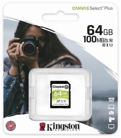 img 2 attached to Kingston microSDXC 64GB Class 10, V10, A1, UHS-I U1, R 100MB/s Memory Card, SD Adapter, 1 pc, Black
