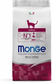 img 2 attached to Dry food for cats Monge Natural Superpremium, for living indoors, with chicken 1.5 kg