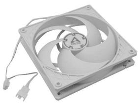 img 1 attached to Fan for Arctic P14 PWM PST case, white