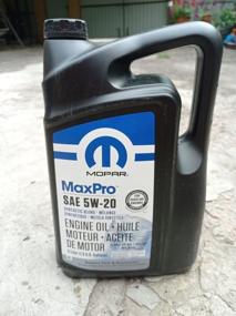 img 2 attached to Semi-synthetic engine oil Mopar MaxPro SAE 5W-20, 5 l