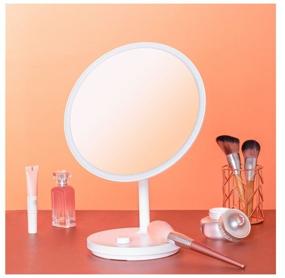img 2 attached to Xiaomi mirror cosmetic table Jordan & Judy Makeup Mirror NV535 with light