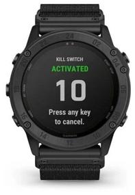 img 2 attached to Garmin Tactix Delta Solar Smart Watch with Nylon DLC Wi-Fi Strap NFC, black