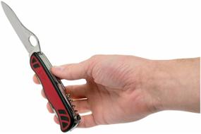 img 1 attached to Multitool keychain VICTORINOX Forester M Grip red/black