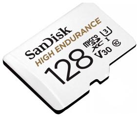 img 2 attached to Карта памяти SanDisk microSDXC 128 ГБ Class 10, UHS-I, R/W 100/40 МБ/с, адаптер на SD