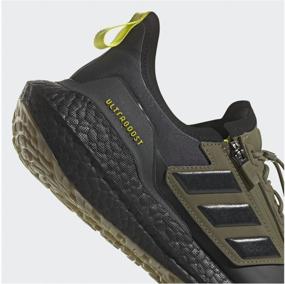 img 2 attached to adidas Ultraboost trainers, size 9UK (43.3EU), Focus Olive / Core Black / Acid Yellow