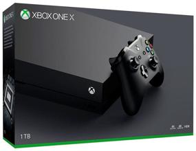 img 1 attached to Game console Microsoft Xbox One X 1000 GB HDD, black