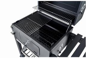 img 2 attached to 🔥 Wood Grill Go Garden Grill-Master 83: The Ultimate Outdoor Cooking Experience in 108x60x115 cm