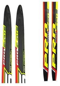 img 1 attached to Cross-country skis STC Brados Pro Skate without bindings, 197 cm, yellow