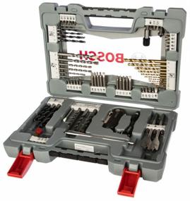 img 2 attached to BOSCH Premium X-Line 76 tool kit (2608P00234), 76 pcs, gray