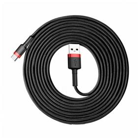 img 2 attached to Cable USB-Type-C Baseus Cafule CATKLF-U91 Red/Black 3m