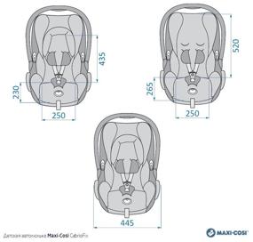 img 2 attached to Car seat group 0+ (up to 13 kg) Maxi-Cosi CabrioFix, essential graphite