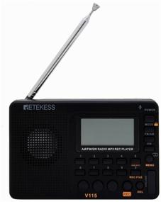 img 2 attached to 📻 Retekess V115 Radio Receiver: Unleashing the Ultimate AM, FM, and SW Listening Experience