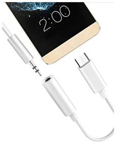img 2 attached to Adapter - adapter from USB Type-C to Jack 3.5mm for headphones, white