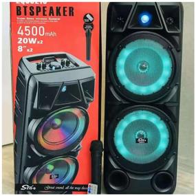 img 2 attached to Portable speaker BT SPEAKER ZQS-8210, black