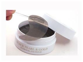 img 2 attached to Petitfee Black Pearl & Gold Hydrogel Eye Patch, 60 Pieces