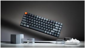 img 2 attached to 🔑 Keychron K3 RGB V2 Keyboard: Low Profile Brown Optical Switch, Grey, English for an Enhanced Typing Experience